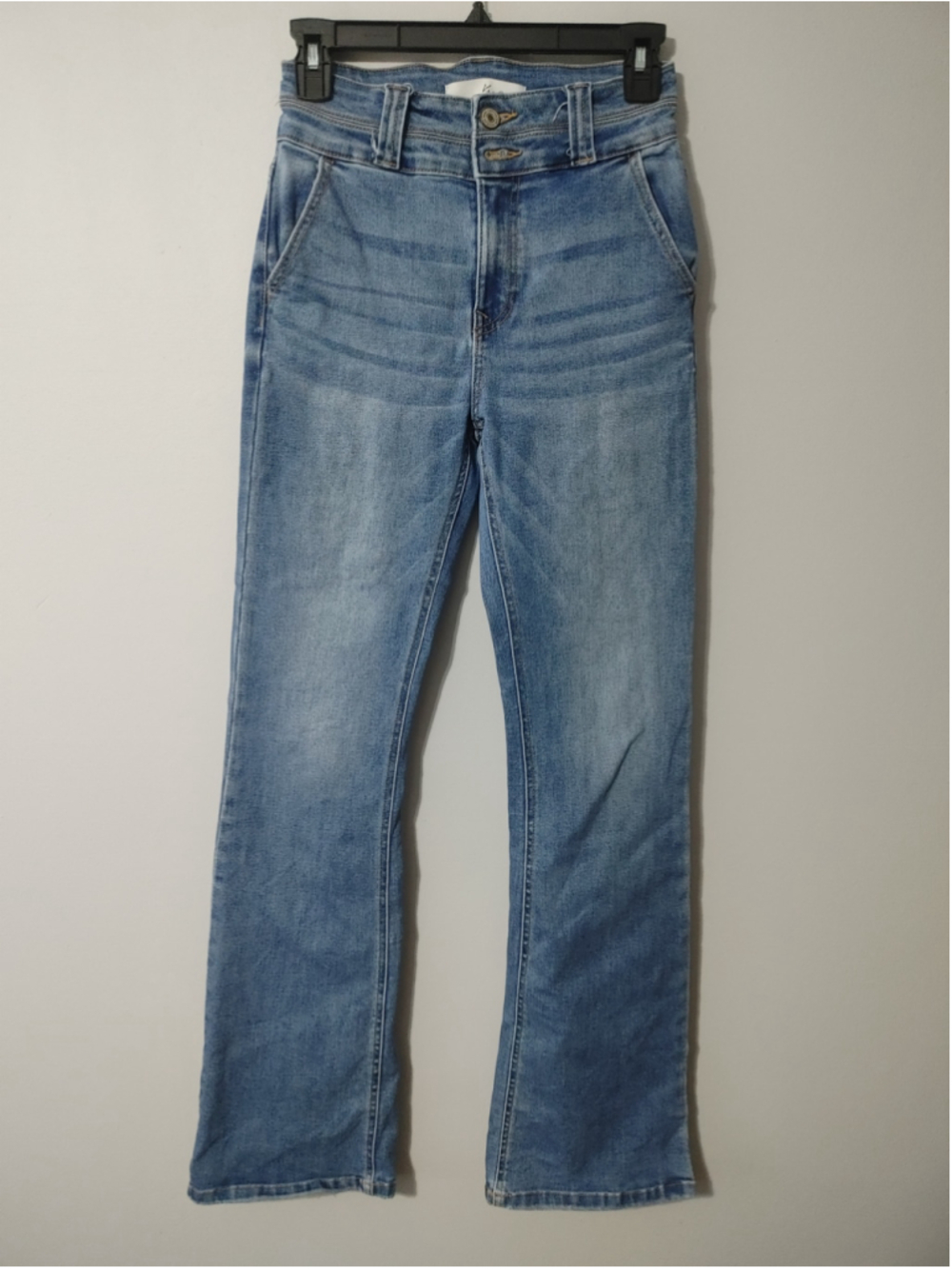 Women's KanCan High Rise Bootcut Med Blue Jeans Size 25 (3)